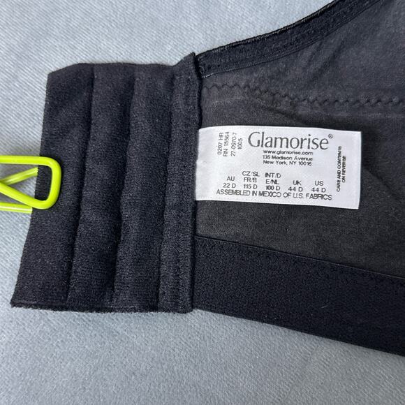 Glamorise Women's Full Figure 44D MagicLift Active Support Bra Wirefree 1005 - Picture 7 of 7